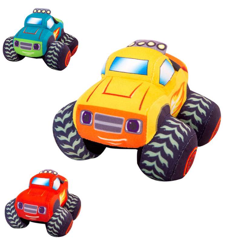 Plushie Mobil Off-road Fun Dengan Desain Kartun