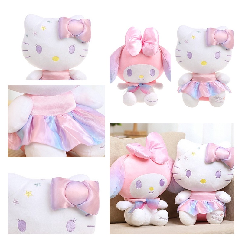 Hello Kitty Sanrio Melody Mainan Mewah Boneka Boneka Bantal Sofa Anak Hadiah Cushions