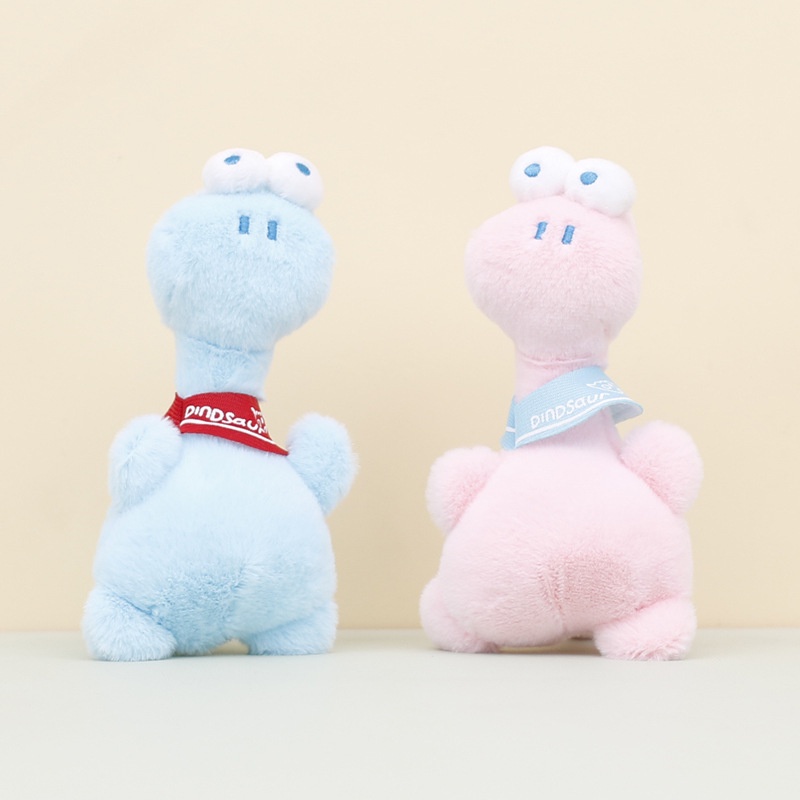 Ornamen Plush Dinosaurus Lembut Aksesori Gantungan Kunci Grosir Untuk Anak