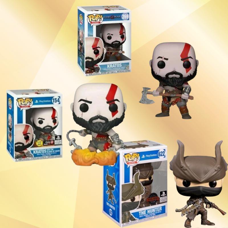 10cm Bloodborne Hunter Kratos Funko Pop Mainan Figure