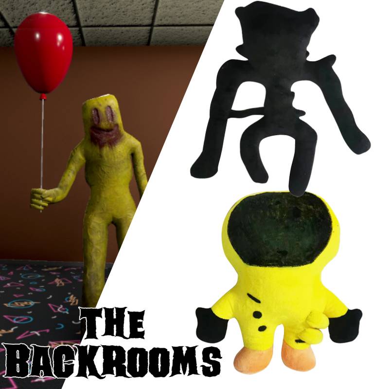 Escape The Backrooms Huggable Plush Toy Pendamping Hebat Untuk Segala Acara