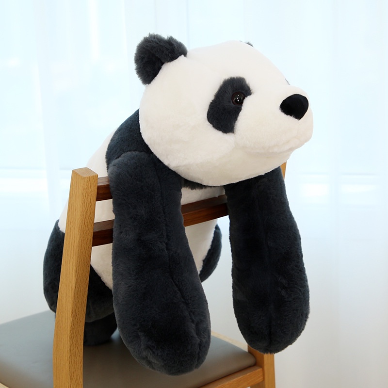 Mainan Boneka Panda Lembut Dan Cuddly Dengan Plush Pendek Ultra Soft