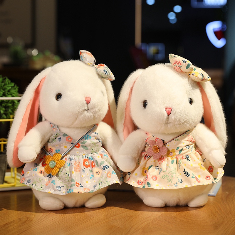 Mainan Plush Kelinci Lucu Untuk Anak Dan Perempuan Item Hadiah Sempurna