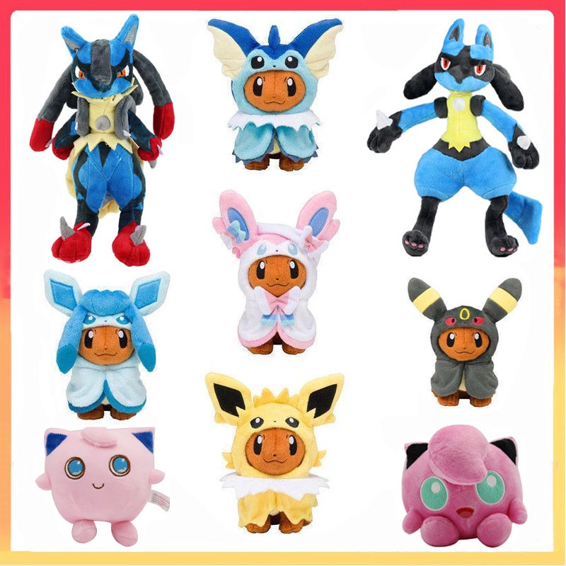 Arrival Pokemon Ditto Lapras Dragonite Mainan Mewah Boneka Lembut Hadiah 15cm Toys