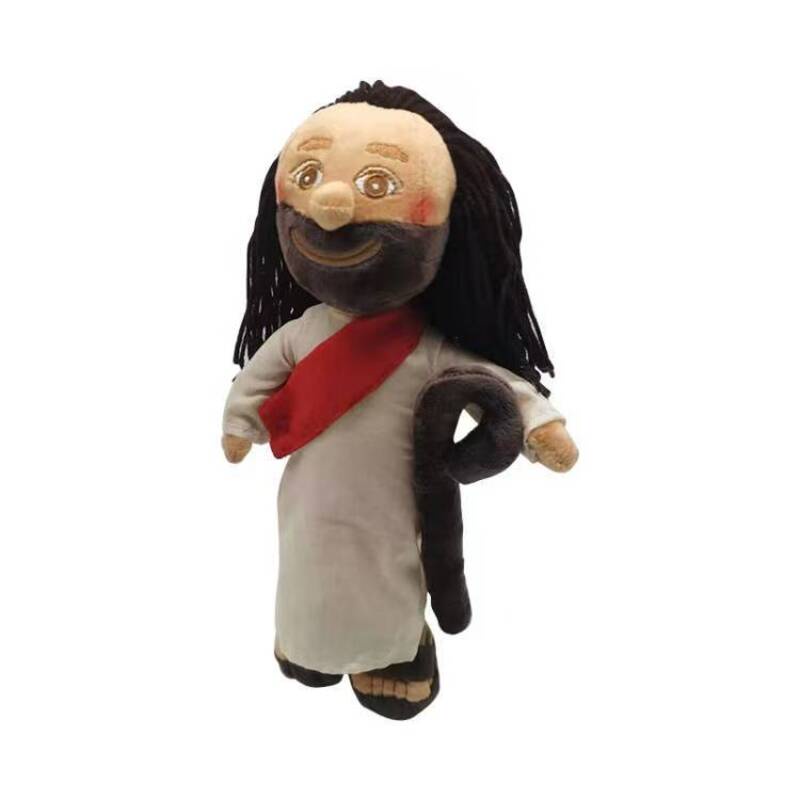 Jesus Walker Plush Doll Boneka Lembut Mainan Anak Hadiah Ulang Tahun Natal Decor