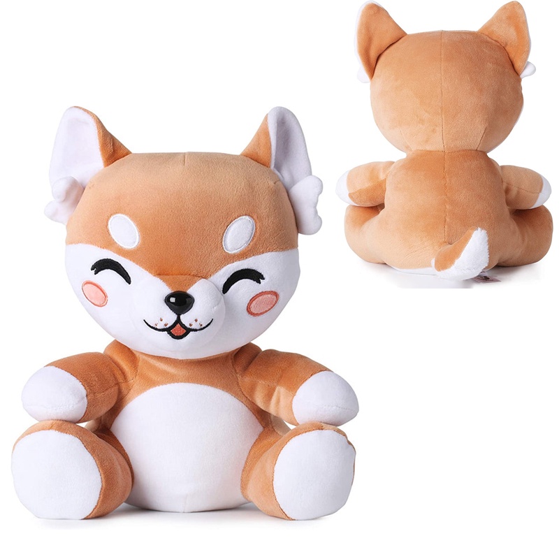 Adorable Corimori Akito De Shiba Inu Plush Lembut Dan Berbulu Corgi Fox