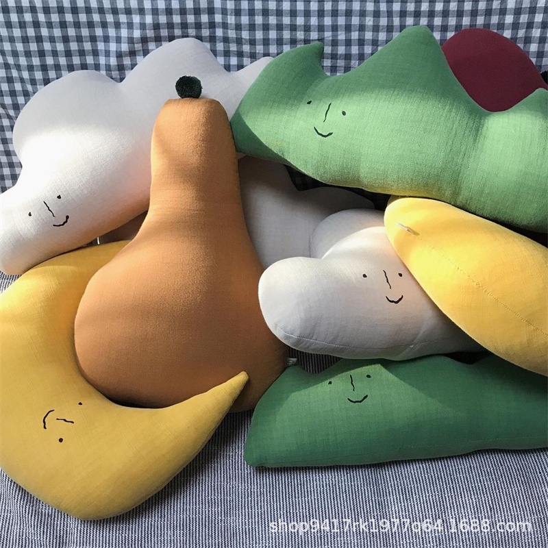 Bantal Bumper Bayi Bahan Katun Lembut Bordir Dengan Desain Bulan Awan Dan