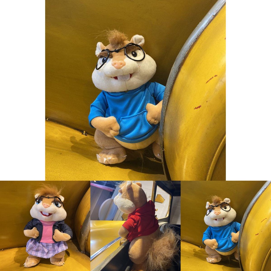 Alvin Unik Cuddly And The Chipmunks Mainan Mewah Usia Semua Untuk