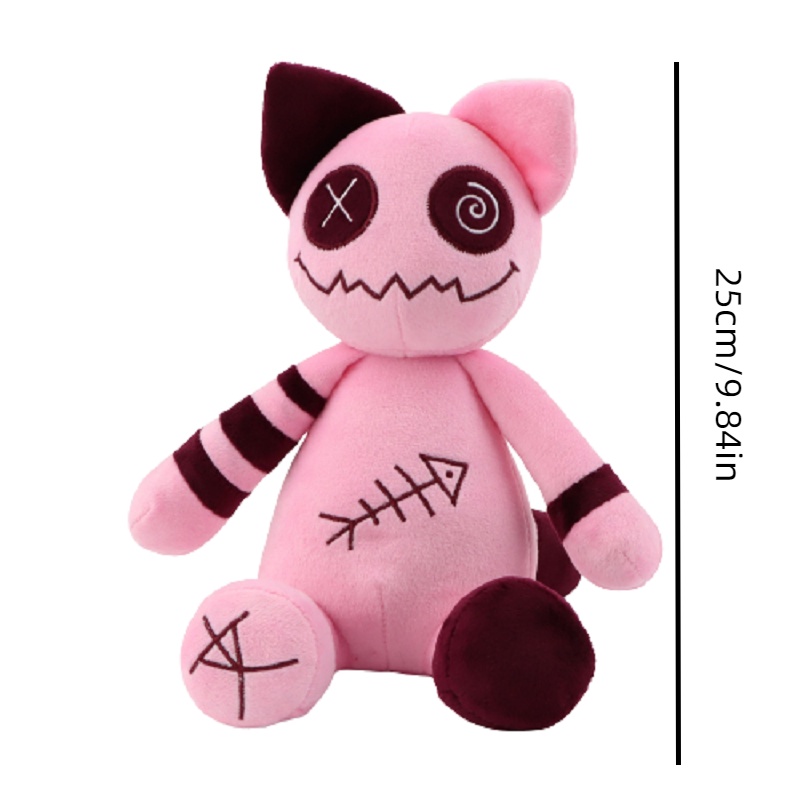 Zombie Kucing Boneka Plush Boneka Mainan Bantal Hadiah Ulang Tahun Anak Deco