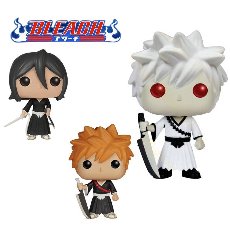 New Pop Death God Kurosaki Ichigo Figure Kolekte Pvc Putih