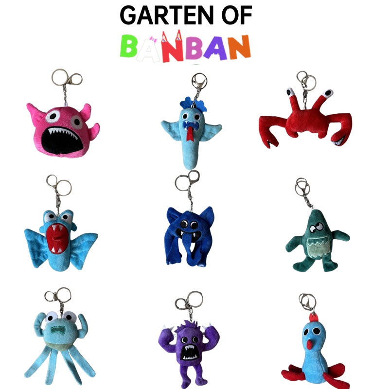 Garten Of Banban Plush Charm Aneh Ceria