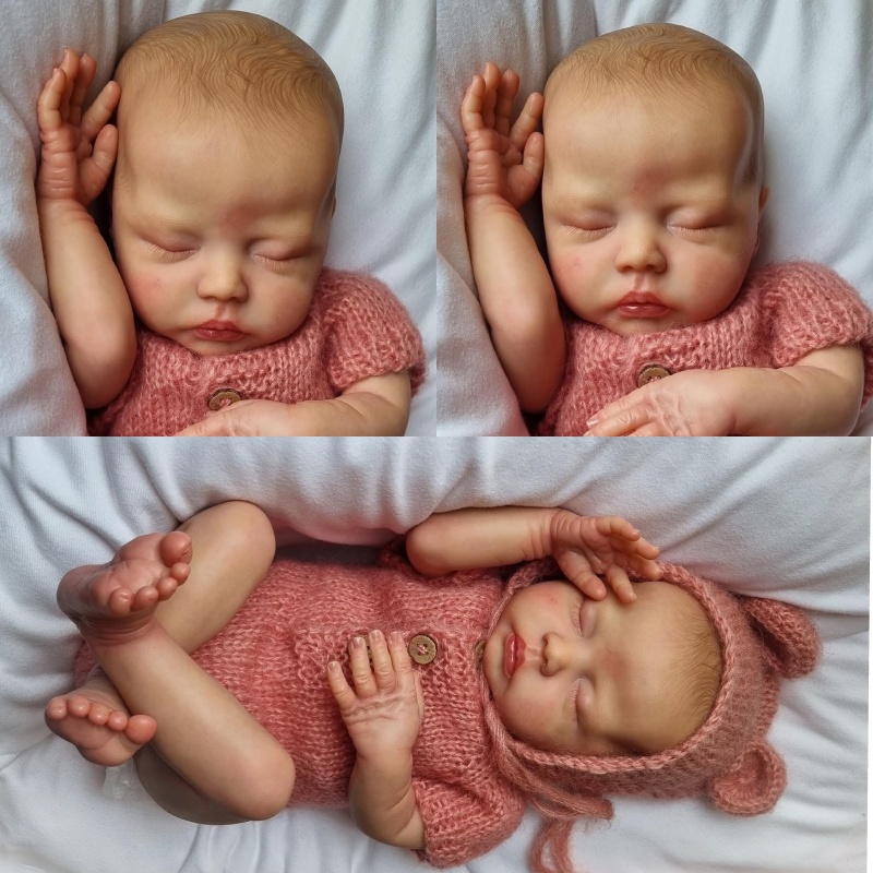 Adorable Npk 18inch Deliah Reborn Baby Doll Handmade Dengan Lembut