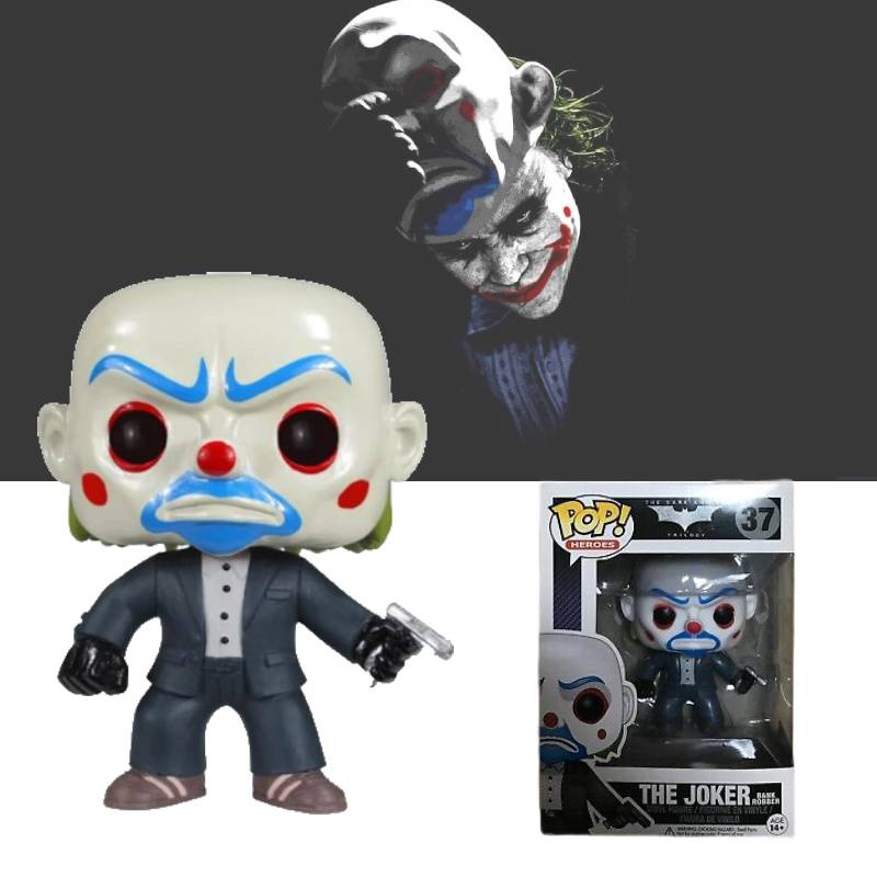 Dark Knight Joker Pvc Figure Tinggi 10cm Mainan Koleksi Gaya Kartun