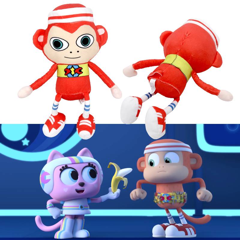 Chico Bon Bon Monkey Plushie Boneka Binatang Lembut Dan Snuggly Untuk Anak Dan Dewasa Mirip