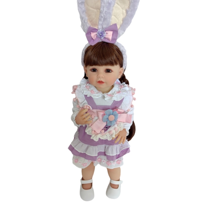 Baby Doll Full Body 55cm Lucu Dan Realistis Bahan Lembut Dan Lentur