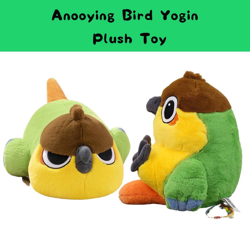 Anooying Yogin Bird Mainan Mewah Nuri Boneka Boneka Bantal Cushion Duduk/Lie Hadiah