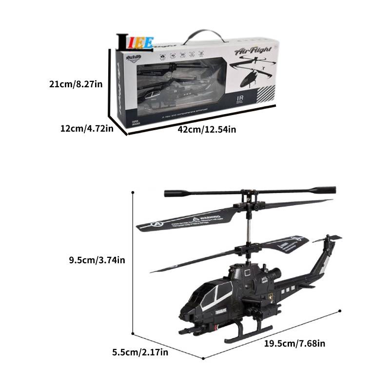 Mainan Pesawat Hadiah Helikopter Remote Control Rotasi 360 Derajat Flying Plane