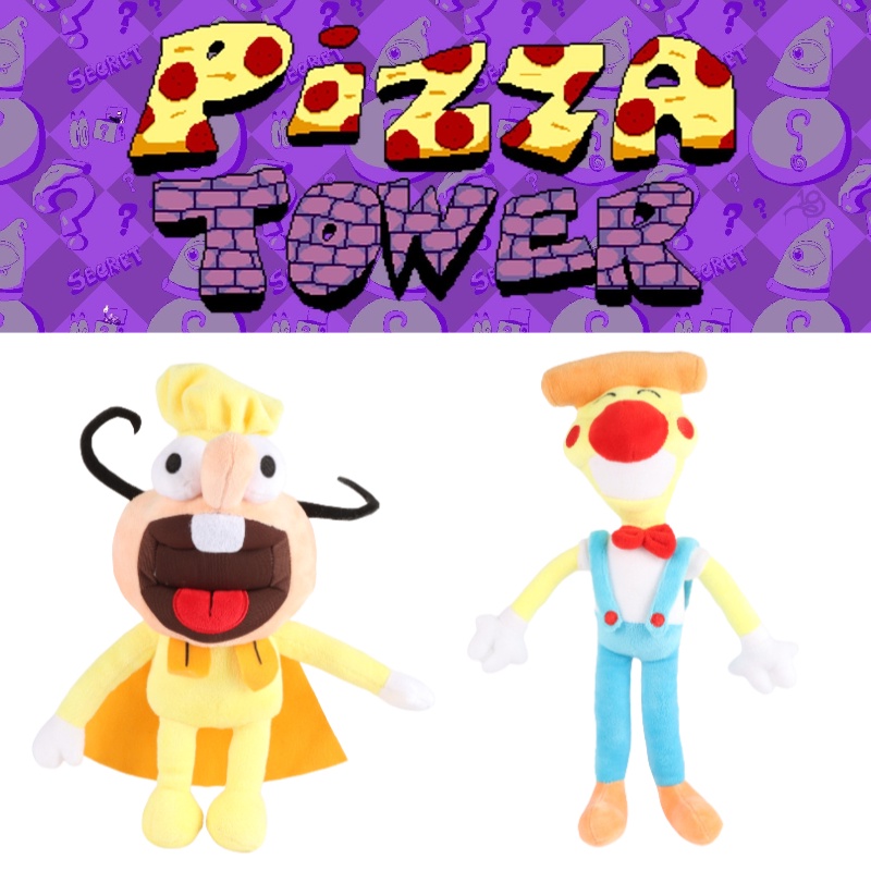 Mainan Plush Peripheral Permainan Menara Pizza Untuk Kolektor Dan Kipas
