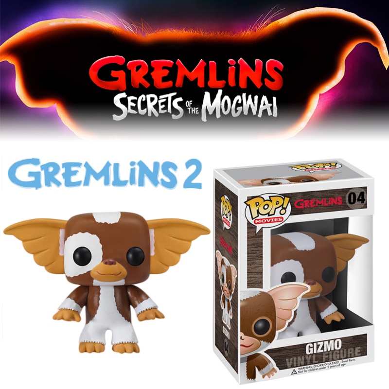 Merk Lain Funko Pop Gremlins Gizmos Model Lucu, 10cm Kotak Warna Warni