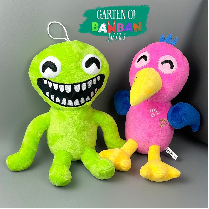 Kartun Burung Mainan Mewah Garten Of Banban Garden, Lembut Dan Cuddly, Dapat Disesuaikan, Usia 7-14, 25cm