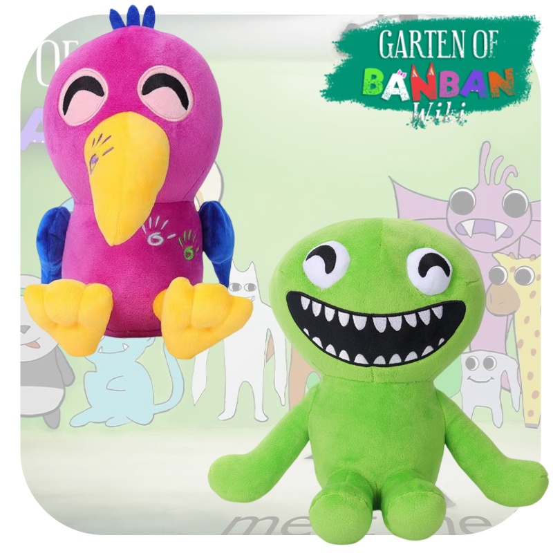 Kartun Burung Mainan Mewah Garten Of Banban Garden, Lembut Dan Cuddly, Dapat Disesuaikan, Usia 7-14, 25cm