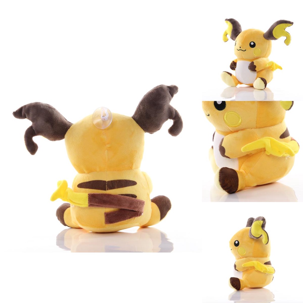 Mainan Plush Raichu Lucu Dan Koleksi 20cm Boneka Boneka Untuk Anak-Anak Dan Kipas