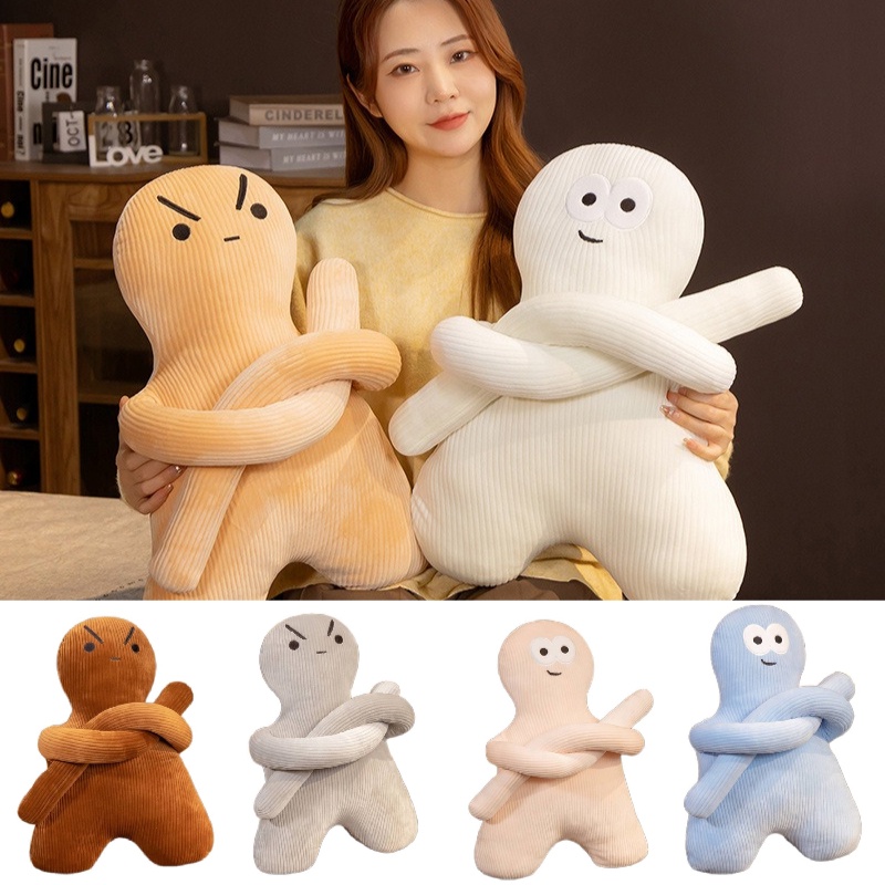 Boneka Bantal Plush Orang Mini Yang Indah Cocok Untuk Cuddling