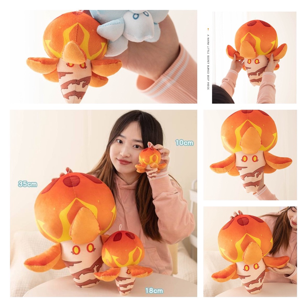 Mainan Plushie Tuhan Asli Mainan Boneka Berbentuk Hewan Lucu Dan Menggemaskan