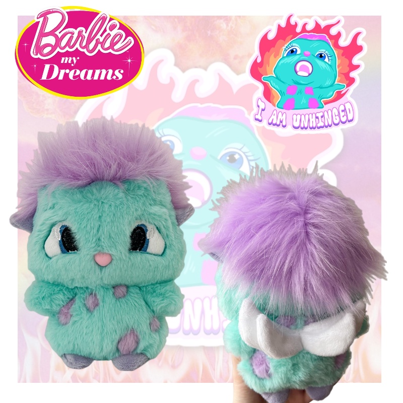 Bibble Plush Dreamland Fantasy Bibao Boneka Mainan Film Desain Ilham Bintang, Lembut Dan Cuddly Ideal Untuk Usia 7-14 Th Karakter)