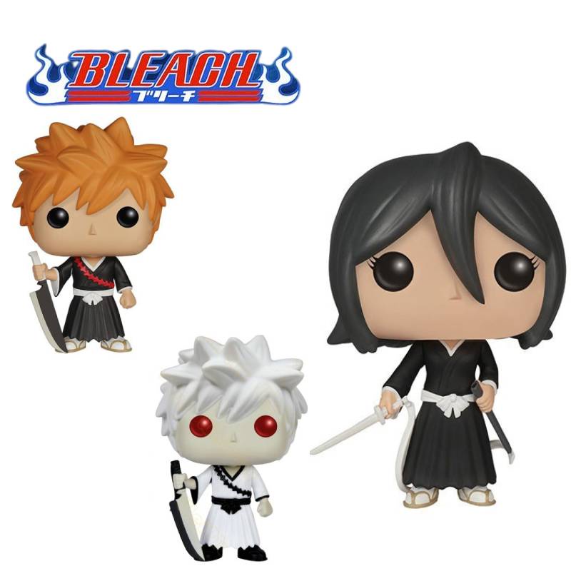 New Pop Death God Kurosaki Ichigo Figure Kolekte Pvc Putih