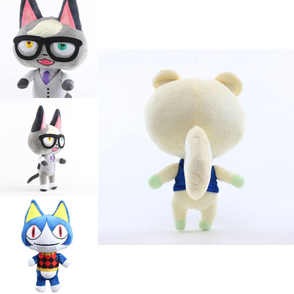 Animal Crossing 30cm/11.8in Mainan Mewah Jahitan Boneka Bob Marshal Celeste Stuffed