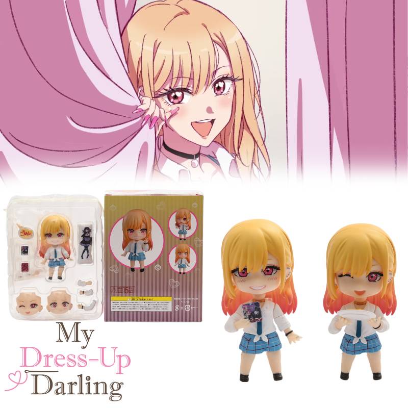 Up Dress My Darling Marin Kitagawa DIY Action Figure Boneka Desktop Model Ornamen