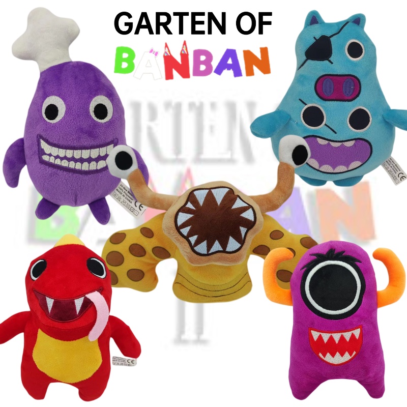 26 cm Garten of Banban Mainan Mewah Soft Games Derivatif Plushies Dekorasi Hadiah Anak