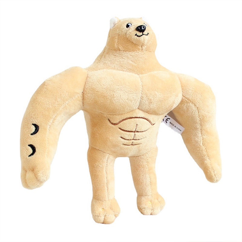 Buff Doge Horror Binatang Boneka Horror Merayap Dan Tercinta Bagus Untuk Pajangan Atau Main 25cm