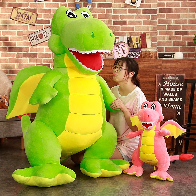 Mainan Dino Reptil Plushie Bersayap Prasejarah Lembut Dan Licin