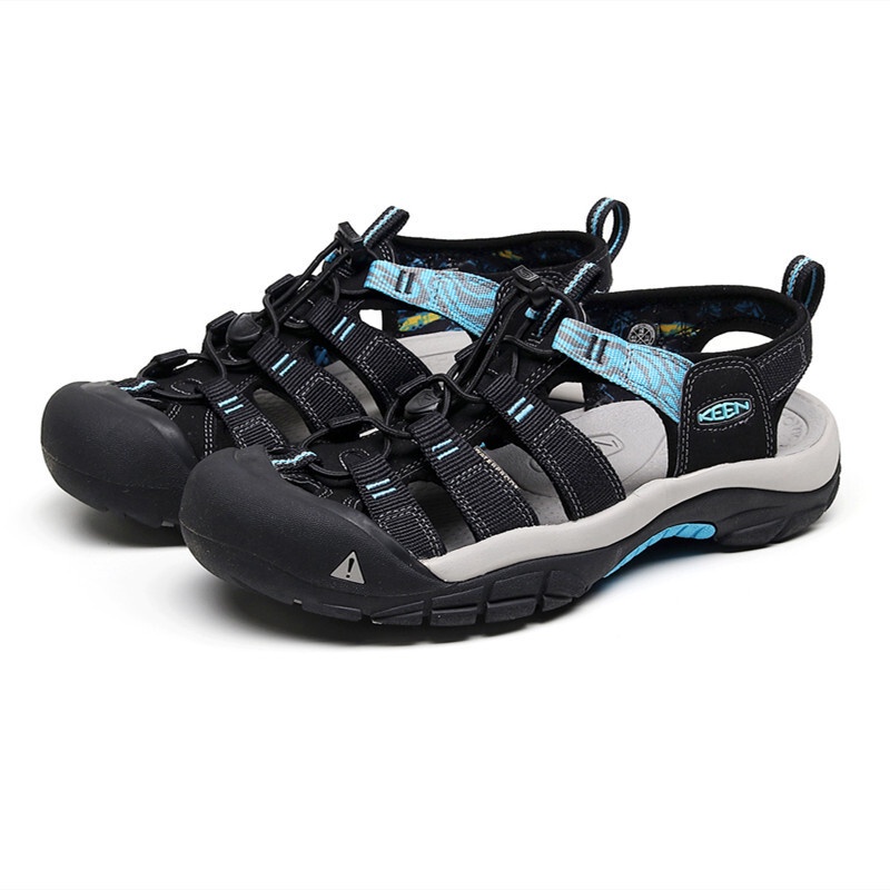 Sepatu Pantai Sungai Anti Slip Outdoor Air KEEN Baotou Sandals for Men and Women's Summer Breathable