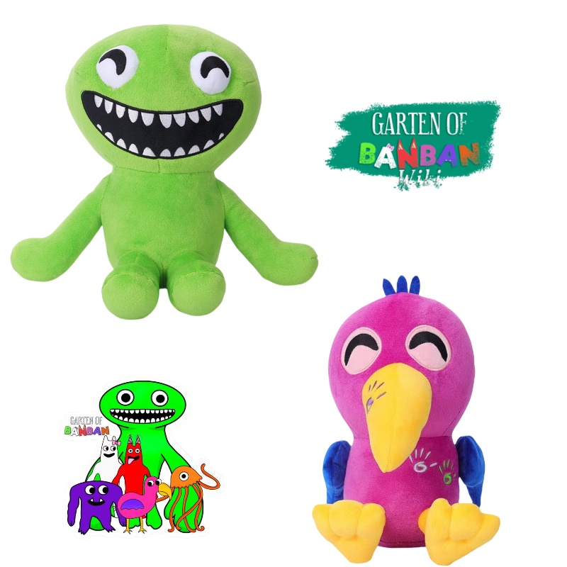 Kartun Burung Mainan Mewah Garten Of Banban Garden, Lembut Dan Cuddly, Dapat Disesuaikan, Usia 7-14, 25cm