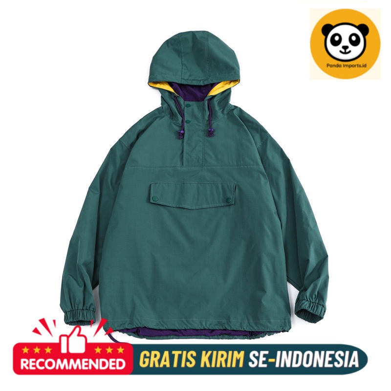 Jaket Pria Premium FORN3 Autumn City Day Trendy Wide Edition Charge Coat City Outdoor Loose Drawstri