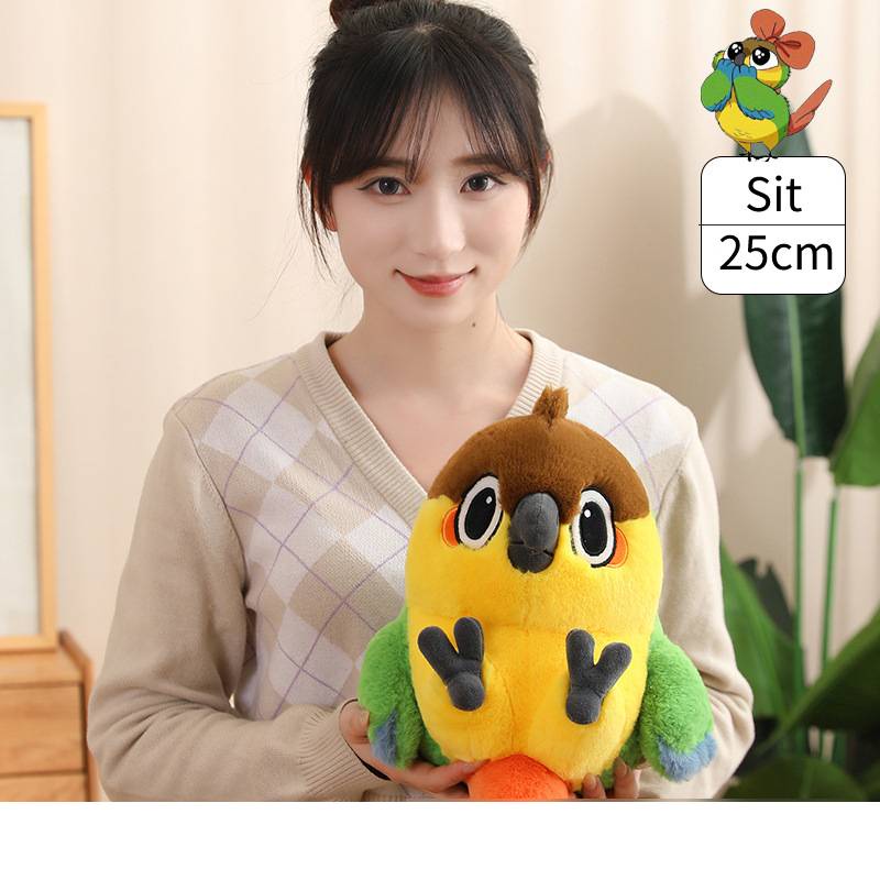 55cm/45cm/35cm Anooying Bird Yogin Mainan Mewah Nuri Boneka Bantal Cushion Hadiah Duduk/Berbaring