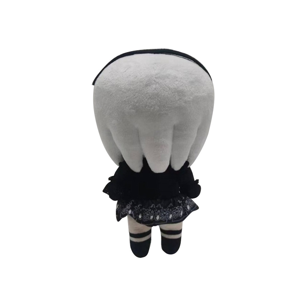 23cm NieR: Automata Game YoRHa No.2 Type B Mainan Mewah YoRHa No.9 Type S Boneka Kartun