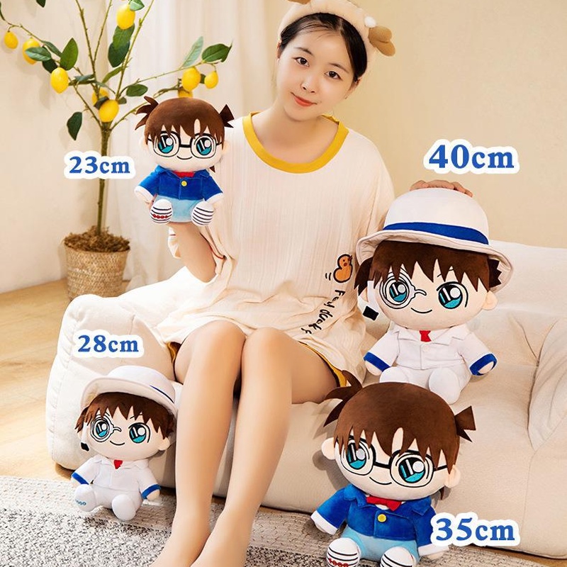 35 cm Detektif Conan Kidd Mainan Mewah Boneka Lembut Peluk Boneka Bantal Anak Hadiah Ulang Tahun