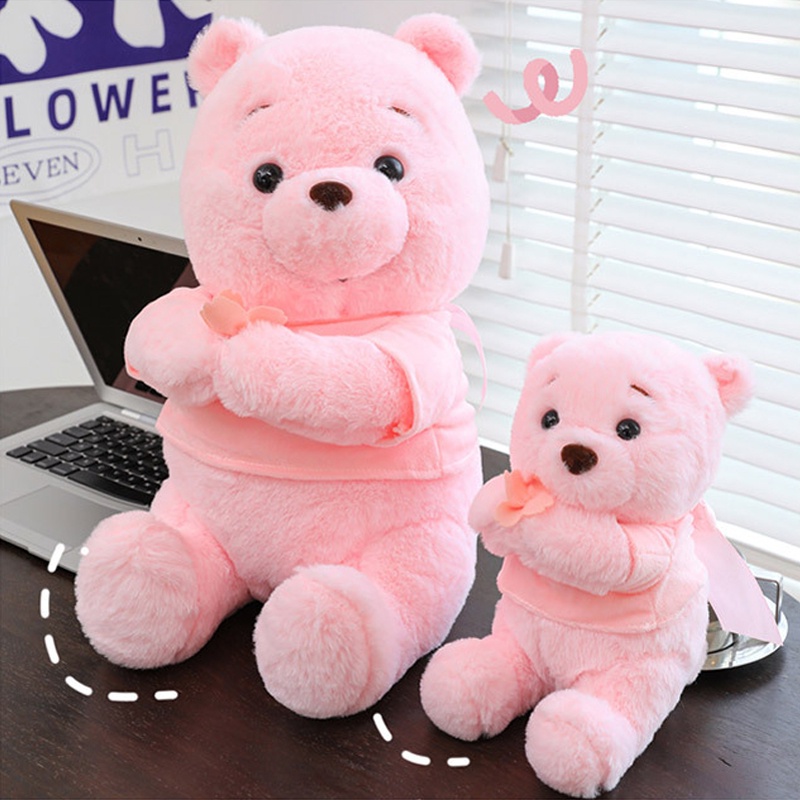 Mainan Boneka Bear Pink Grosir Cocok Untuk Toko Ecer Dan Toko Online