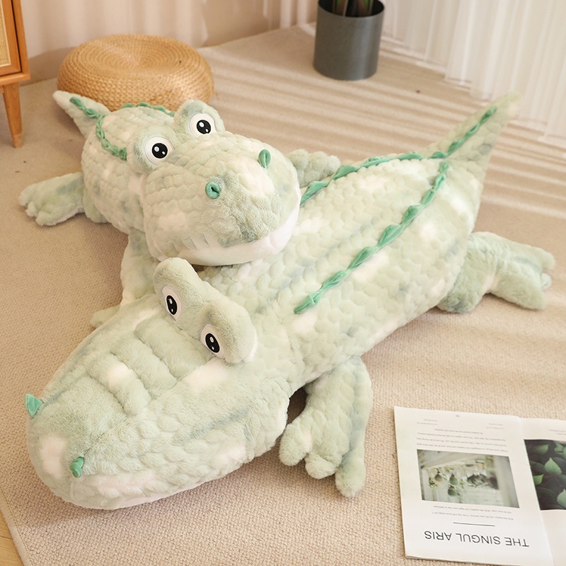 Crocodile Lucu Mainan Plush Boneka Binatang Lembut Dan Nyaman Untuk Anak Dan Dewasa Hadiah Ulang Tahun Yang Sempurna Untuk Anak Laki-Laki Dan Perempuan