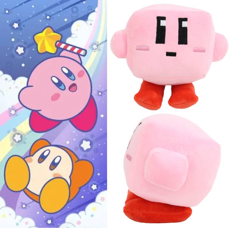 Mainan Boneka Binatang Plush Karakter Kartun Kirby Menggemaskan