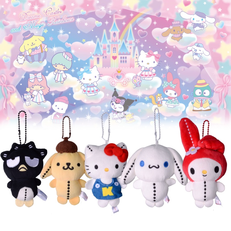 Sanrio Sewing Plush Toy Ideal Untuk Kolektor Atau Sebagai Souvenir 9*6cm