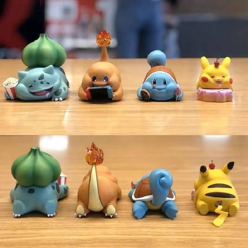 Figur Pet Berharga Pikachu Charmander Bulbasaur Dan Squirtle Hadiah Ideal Untuk Ulang Tahun Dan Wisuda