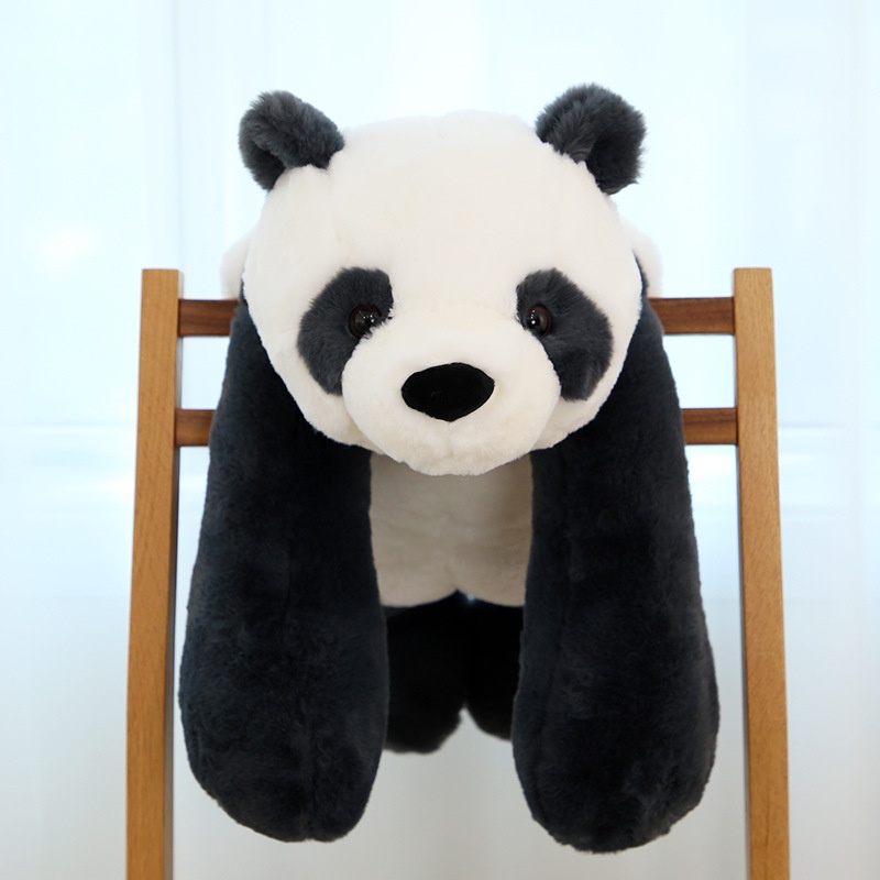 Mainan Boneka Panda Lembut Dan Cuddly Dengan Plush Pendek Ultra Soft