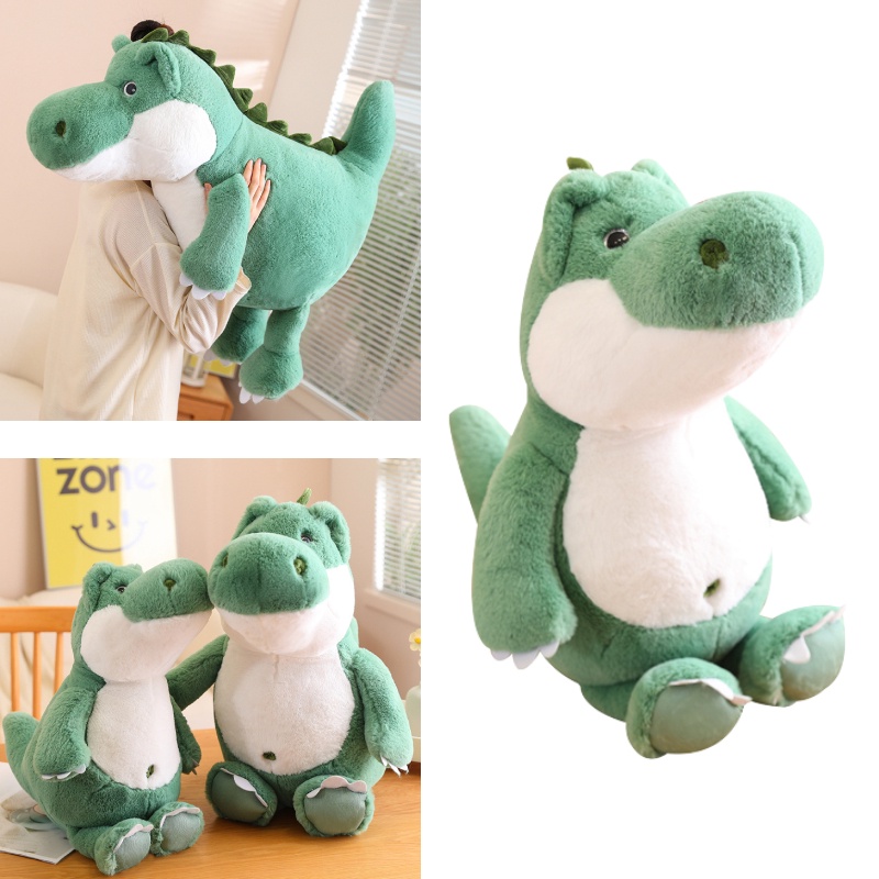 Mainan Plush Lele Dinosaurus Besar, Berbulu Pendek, Ideal Untuk Anak-Anak Dan Remaja Alike, Lembut Dan Dapat Dipeluk