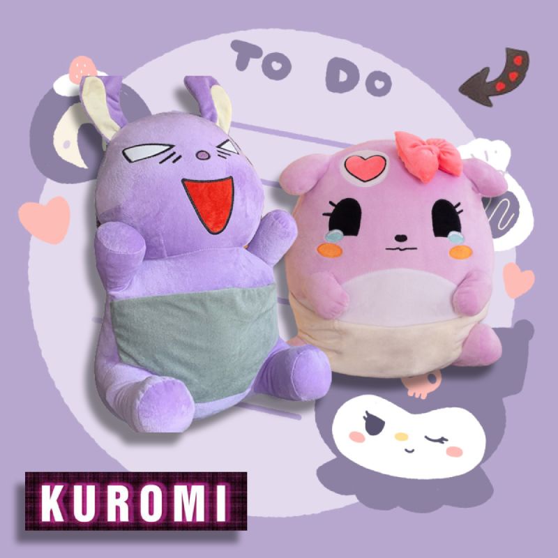 Boneka Kucing Lucu Dan Cuddly Sikap Main Baku Dan Puck