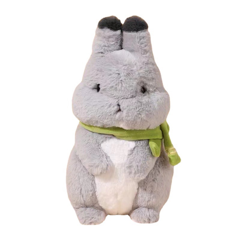 Furry Bunny Plushie Dengan Isian Bahan Katun Pp Berkualitas
